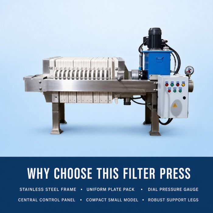 Filter Press for Sludge Dewatering