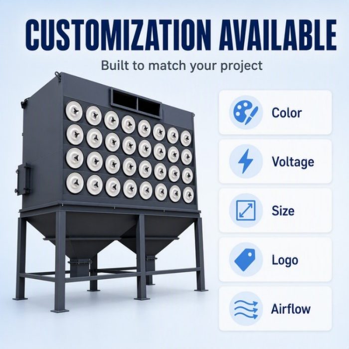 Cartridge Pulse Jet Dust Collector